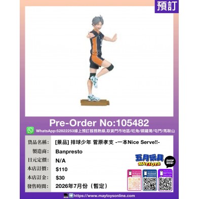 [景品] 排球少年 菅原孝支 -一本Nice Serve!!-