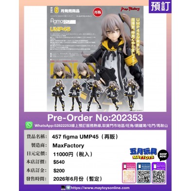 457 figma UMP45 (再販)