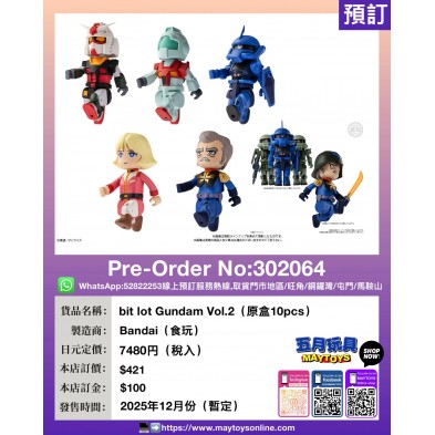 bit Gundam Vol.2 (原盒10pcs) (食玩)