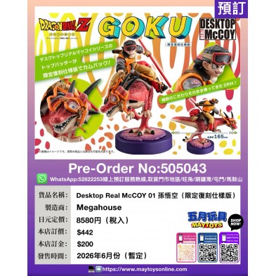 Desktop Real McCOY 01 孫悟空 (限定復刻仕樣版)