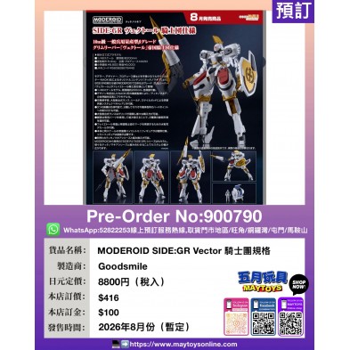 MODEROID SIDE:GR Vector 騎士團規格