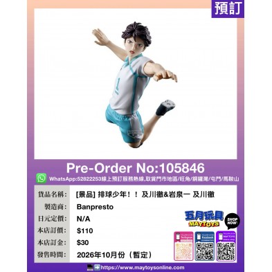 [景品] 排球少年！！及川徹&岩泉一 及川徹