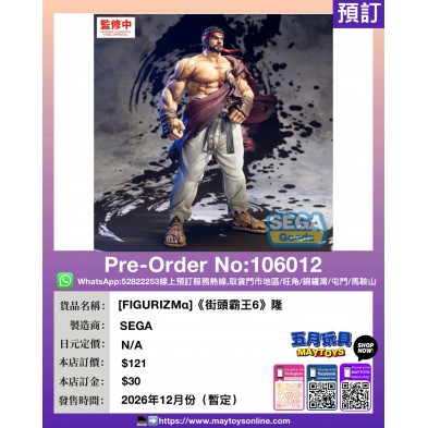 [FIGURIZMα]《街頭霸王6》隆
