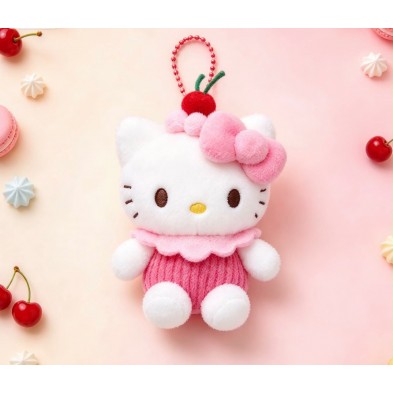 Sanrio 甜品造型 9cm Keychain - Hello Kitty