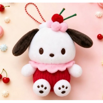 Sanrio 甜品造型 9cm Keychain - Pochacco