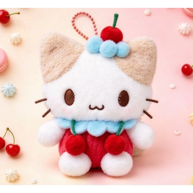 Sanrio 甜品造型 9cm Keychain - Charmmy Kitty