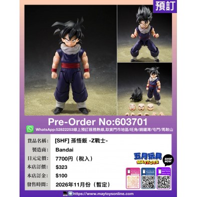 [SHF] 孫悟飯 -Z戰士-