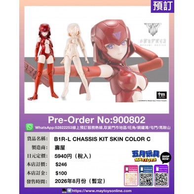 B1R-L CHASSIS KIT SKIN COLOR C