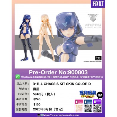 B1R-L CHASSIS KIT SKIN COLOR D