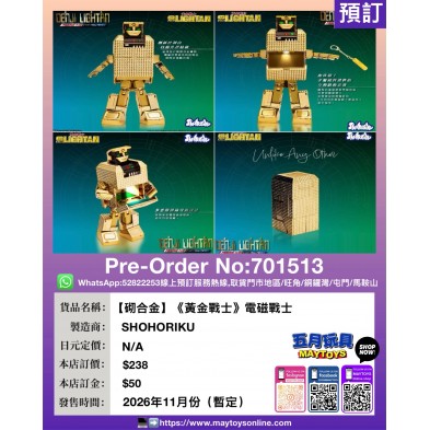 【砌合金】《黃金戰士》電磁戰士